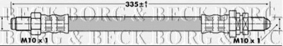 BORG & BECK bbh6656 -  Тормозной шланг